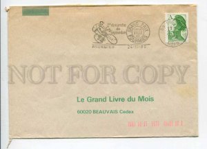 421376 FRANCE 1986 year cycling Grand Prix Fourmies real posted COVER