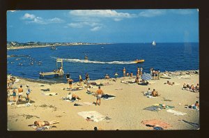 Falmouth Heights, Massachusetts/MA Postcard, Water Skiing On Cape Cod, 1960!