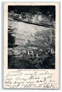 1908 Needles Eye Cliff Oak Hill Western Virginia WV J. E. Lewis Postcard