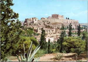 Postcard Greece Athens - The Acropolis