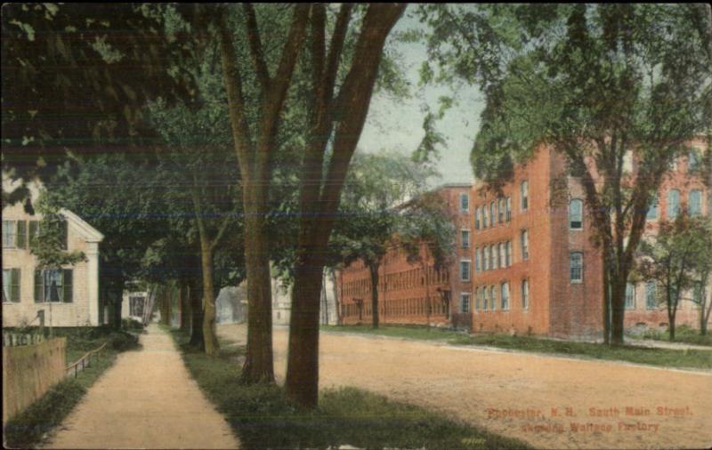 Rochester NH South Main St. c1910 Postcard