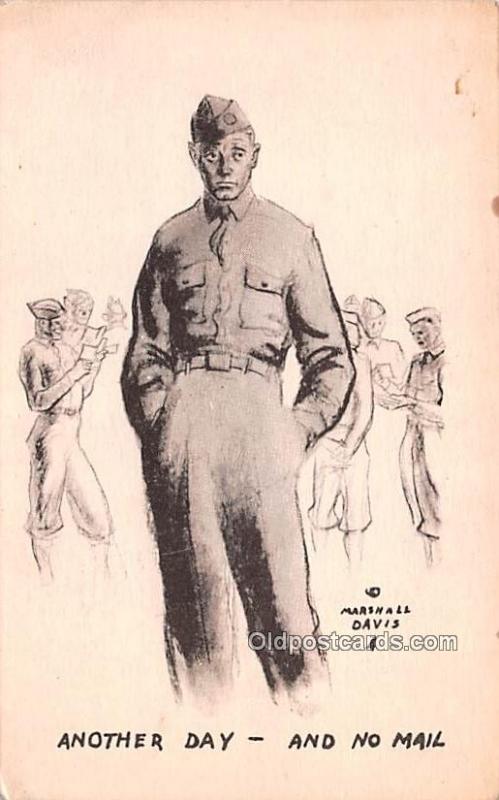 Marshall Davis Military Comic Unused 