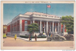 U. S. Post Office, PORTSMOUTH, Virginia, PU-1955