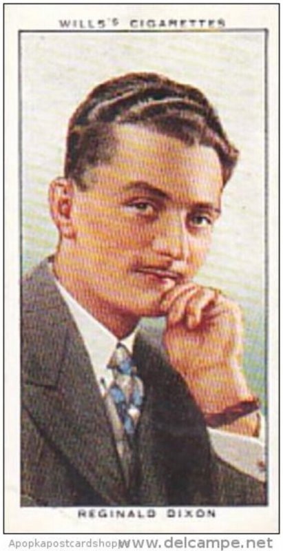 Wills Cigarette Card Radio Personalities 2nd Series No 13 Reginald Dixon