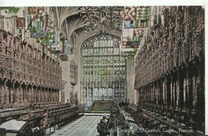 Berkshire Postcard - Choir East - St Georges Chapel - Windsor - Ref TZ10430