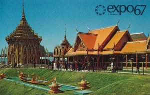 Expo67 - Montreal QC, Quebec, Canada - World Fair 1967 - Pavilion of Thailand