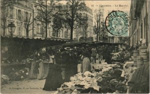 CPA VINCENNES Le Marché (809977)