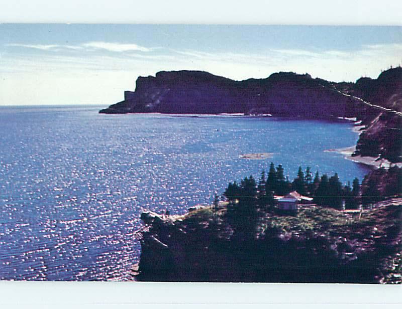 Pre-1980 TOWN VIEW SCENE Gaspe Peninsula Quebec QC p9716