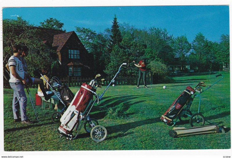 GRANBY, Quebec, Canada, 40-60s ; Paradise for Golfer ; GOLF