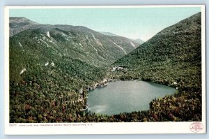 White Mountains New Hampshire Postcard  Echo Lake And Franconia Notch c1920's