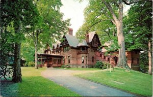 Mark Twain House Hartford Connecticut CT Postcard PM Providence RI Cancel WOB 