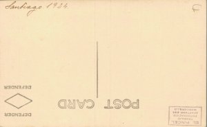 Chile Chili Santiago 1924 RPPC 05.27