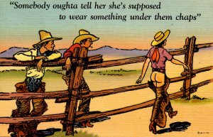 Humor - Somebody ought to tell her…