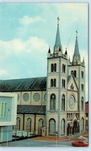 PARAMARIBO, Suriname ~ ST. PETER & PAUL CATHEDRAL  c1960s Postcard