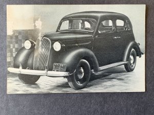 1937 Plymouth Nelson Motors Lockport NY Litho Postcard H2098083459