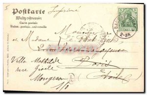 Old Postcard Metz Cathedral