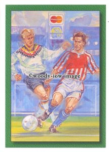 TC0132 - 1996 European Championship - Germany & Czech Republic - art postcard