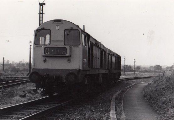 Toton Train Original 1970s Vintage Photo