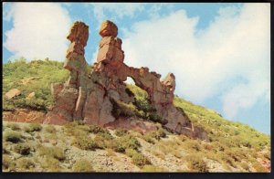 4520) Arizona TUCSON Natural Bridge Rock Formation Mt. Lemmon Highway - Chrome