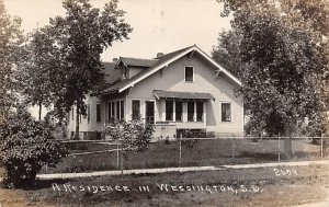 A Residence real photo Wessington SD 