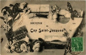 CPA AK INDOCHINA Souvenir du Cap Saint-Jacques VIETNAM (958285)