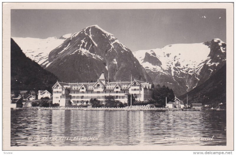 RP: Norge : Kvikne Hotel , Balholmen , Norway , 1910-20s