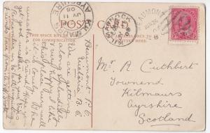 Canada, BC; General Post Office & Custom House, Victoria PPC, Beaumont 1908 PMK