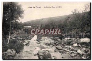 Old Postcard Le Faouet Le Moulin Blanc on It