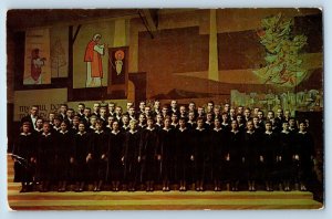 Moorhead Minnesota MN Postcard Concordia Choir Paul Christiansen c1964 Vintage