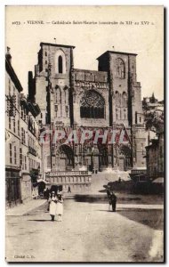 Postcard Old Vienna Cathedrale Saint Maurice