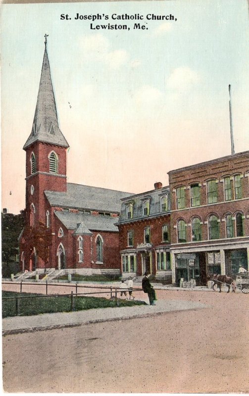 US    PC2471  ST JOSEPH'S CHURCH, LEWISTON, ME