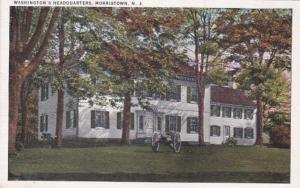 New Jersey Morristown Washington's Headquarters