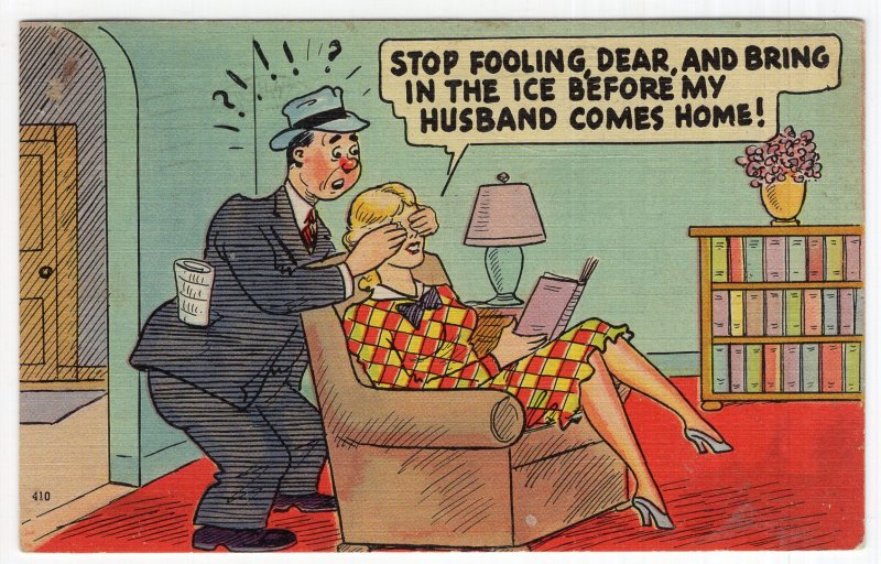 Stop Fooling Dear, And Bring In The Ice Before My Husband Comes Home