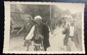 Mint Real picture Postcard RPPC Middle East Forces Marching