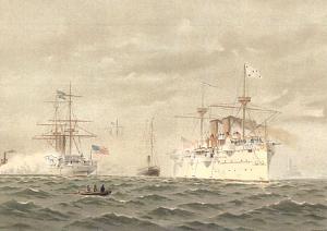 USS Baltimore C-3 Photo Postcard