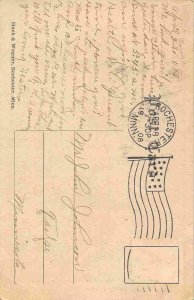 Rochester Fire Station Rochester Minnesota 1908 postcard
