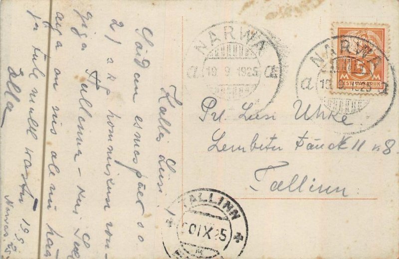 RPPC ACTOR POLA NEGRI VERLAG 487/1 TALLINN ESTONIA PHOTO POSTCARD 1925