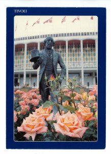 Denmark - Copenhagen. Tivoli Gardens, Carstensen Statue   (continental size)