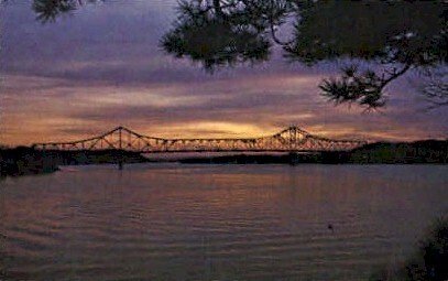 The Silver Memorial Bridge - Point Pleasant, West Virginia