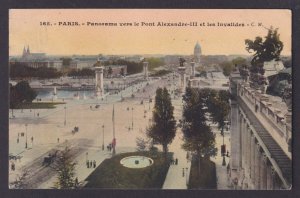 FRANCE, Postcard, Paris, The Alexandre-III Bridge and the Invalides