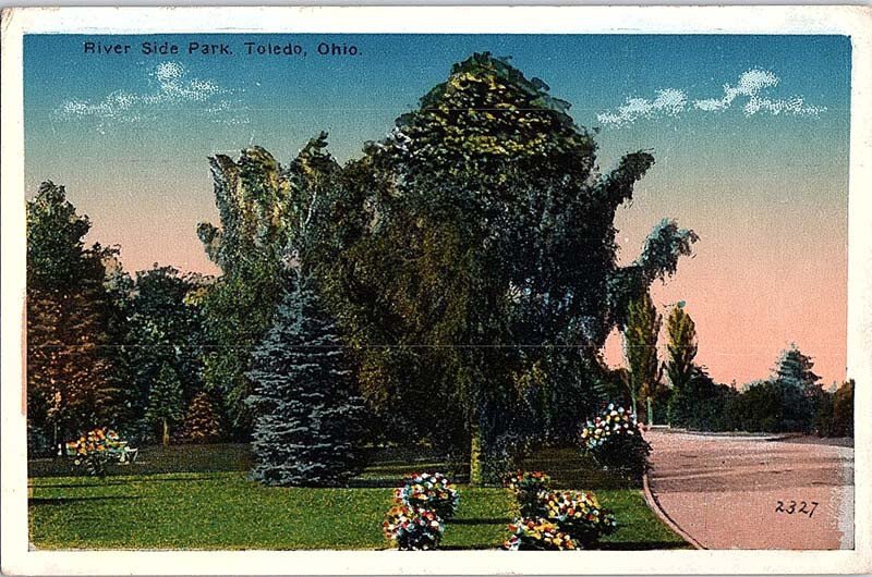 Postcard NATURE SCENE Toledo Ohio OH AJ2280