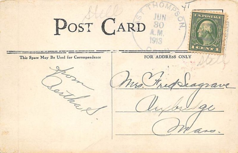 East Thompson Thompson, Connecticut CT