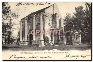 Old Postcard Chateau de la Belle Gabrielle Montceaux