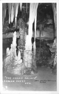 Grand Palace Interior Lehman Caves Nevada RPPC Photo Postcard 20-13399