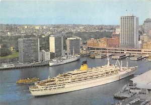 TN Guglielmo Marconi Lloyd Treistino Ship Line Ship 