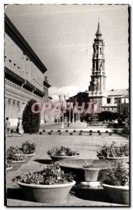 Old Postcard Zaragozza Plaza Nitra