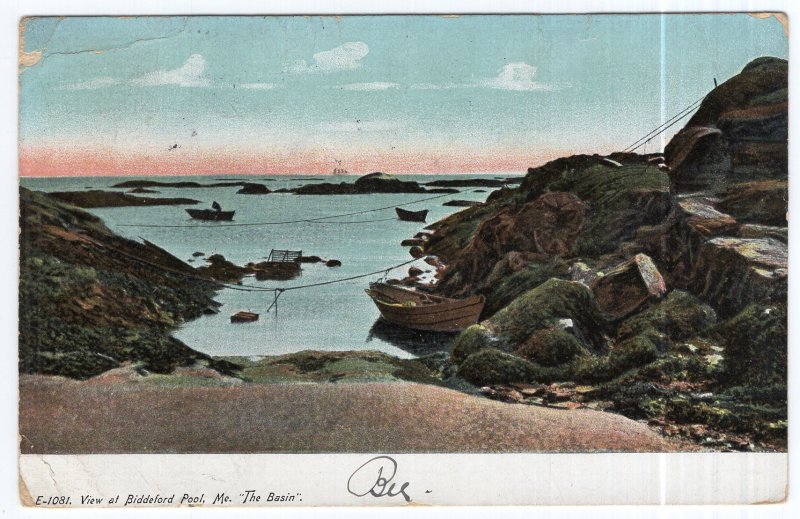 View of Biddeford Pool, Me. The Basin