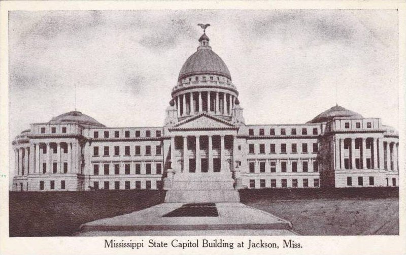 Mississippi Jackson Mississippi State Capitol Building Albertype