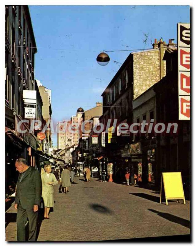 Postcard Modern Montreuil rue du General Galieni