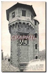 Old Postcard Vienna Tower House Faugier Rue Orfevres